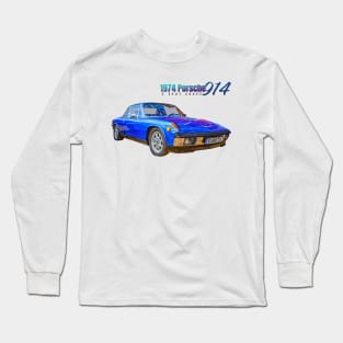 1974 Porsche 914 2 Seat Coupe Long Sleeve T-Shirt